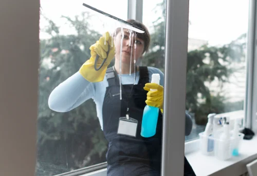 Nettoyage de vitres intérieures et extérieures à Hibarette
